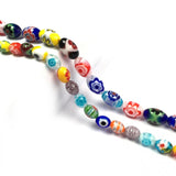 Lampwork Glazed Glass String Beads Spacer Bead for Jewelry Making