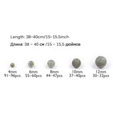 Matte Spectrolite Stone Round ball 4 6 8 10 12mm Loose beads bracelet Making DIY