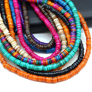 Freshwater Shell Spacer Beads for Jewelry Making