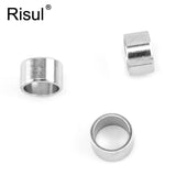Risul Cylinder Round Slide Beads 3mm/5mm 100pcs