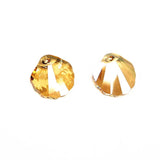 Crystal Shell Beads Pendant Colored Glass for DIY Jewelry Making