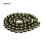 Natural Pyrite Round Stone Beads 4/6/8/10/12 mm