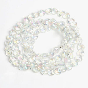 8x5mm Natural Crystal Beads Heart Shape Stones Jewelry Making
