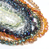 8x5mm Natural Crystal Beads Heart Shape Stones Jewelry Making