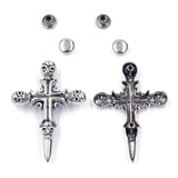 Skull Studs Spikes Rock DIY Craft Punk Garment Rivets For Clothes Bag Shoes