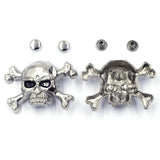 Skull Studs Spikes Rock DIY Craft Punk Garment Rivets For Clothes Bag Shoes