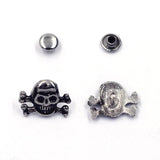 Skull Studs Spikes Rock DIY Craft Punk Garment Rivets For Clothes Bag Shoes