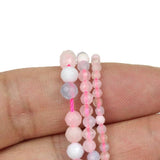 Faceted Colorful Morganite Gem Beads for Jewelry Making 15'