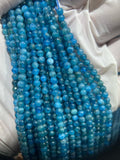 High Natural Apatite Round Gemstone Beads for Jewelry Making
