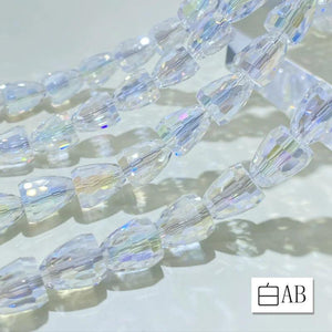 10x12mm Crystal Glass Beads for DIY Jewelry Making