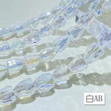 10x12mm Crystal Glass Beads for DIY Jewelry Making
