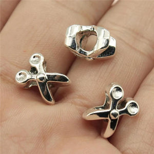 20pcs European Big Hole Beads for Bracelet Making DIY Jewelry