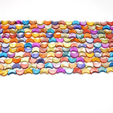 Natural Shell Moon Shape Beads 12-15mm for DIY Jewelry