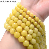 Round Smooth Jaspers Loose Spacer Beads for Jewelry Making 6-10mm