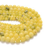 Round Smooth Jaspers Loose Spacer Beads for Jewelry Making 6-10mm
