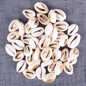50pcs Natural Sea Shell Beads Conch Shell Pendant DIY Crafts Jewelry Charms