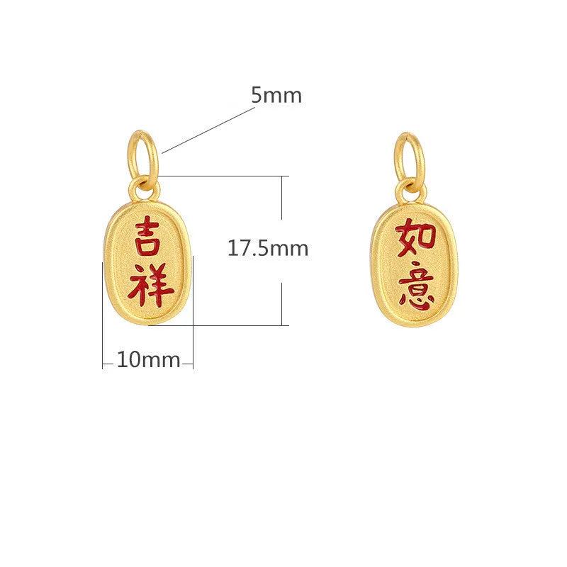 Plating Rainbow Horse Pendant Charm DIY Bracelet Jewelry