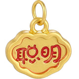 Plating Rainbow Horse Pendant Charm DIY Bracelet Jewelry