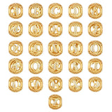 High Gold-Plating Letter Pendant Dangle Charm with Zircon