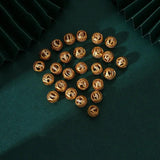 High Gold-Plating Letter Pendant Dangle Charm with Zircon