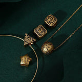 Feather Beads Charms for Jewelry Making DIY