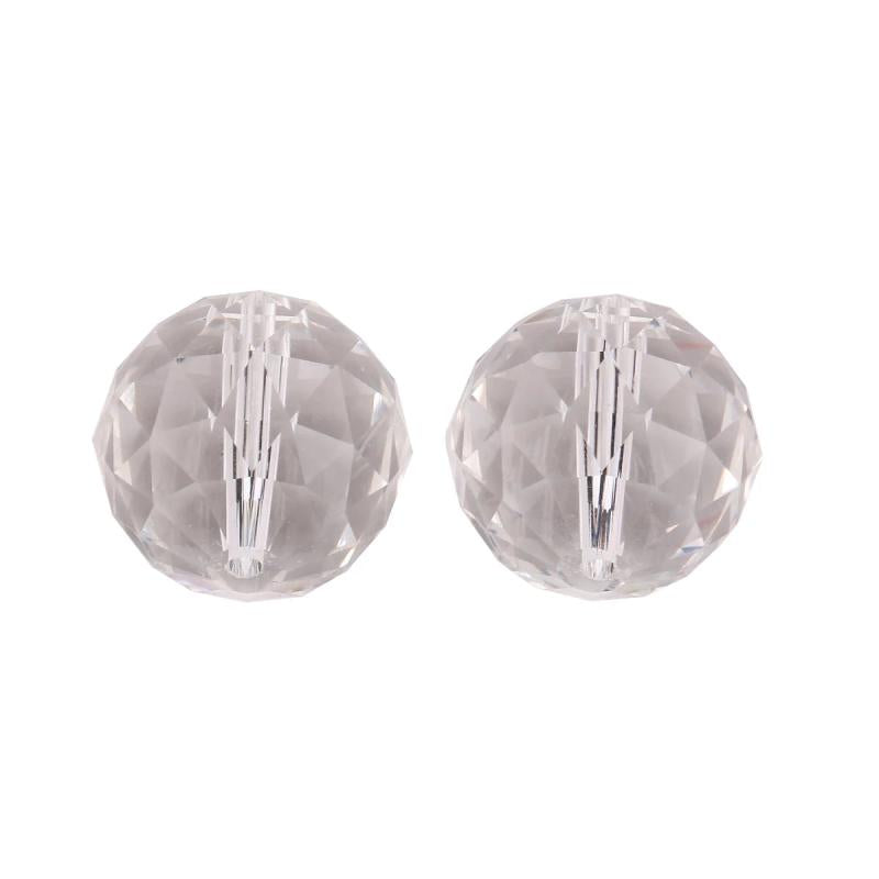 Crystal Spacer Charms Bulk Findings Glass Craft Beads 20mm