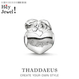 Beads Love Bracelet Necklace European DIY Jewelry Gift Women