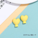 Acrylic Resin Heart Balloon Accessory Base 10pcs