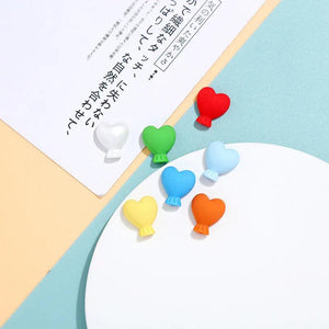 Acrylic Resin Heart Balloon Accessory Base 10pcs