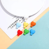 Acrylic Resin Heart Balloon Accessory Base 10pcs