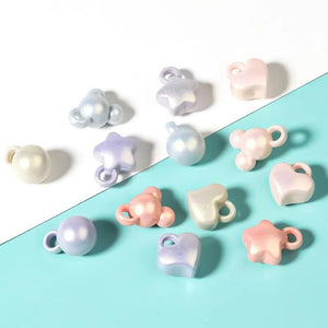 Acrylic DIY Mix Shape Beads Plastic Jewelry Accessoriess 50 Pieces