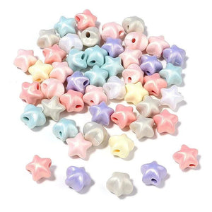 DIY Loose Colorful 11MM Acrylic Beads 100 Pieces