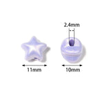 DIY Loose Colorful 11MM Acrylic Beads 100 Pieces