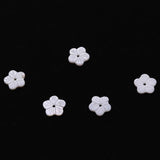 Natural Freshwater Shell Flower Pendant Charm for DIY Jewelry