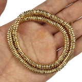 Hematite Natural Stone 6mm Flat Round Beads for Jewelry Making