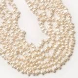 Freshwater Side Hole Pearl Spacer Beads for Jewelry Making