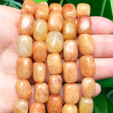 8x12mm Yellow Agates Loose Stone Beads for Jewelry Making