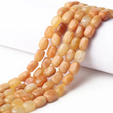 8x12mm Yellow Agates Loose Stone Beads for Jewelry Making