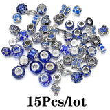 15Pcs Special Mixed Charm Beads Pendant for DIY Jewelry Making