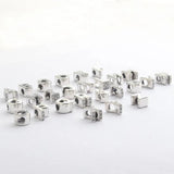A-R Women Bracelets Bead Charm Alphabet 26 Letters Beads Lady Bracelet Bangle