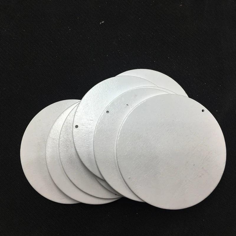Wood Round Earrings - Pack of 80