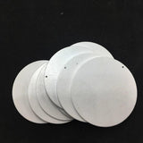 Wood Round Earrings - Pack of 80