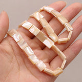 Yellow Mother Of Pearl Shell Beads for Jewelry Making