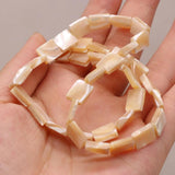 Yellow Mother Of Pearl Shell Beads for Jewelry Making