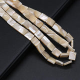Yellow Mother Of Pearl Shell Beads for Jewelry Making