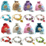 Charm Kit Big Hole Spacer Beads for Jewelry Making DIY Bracelet