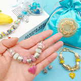 Charm Kit Big Hole Spacer Beads for Jewelry Making DIY Bracelet