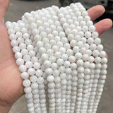 Moonstone Stone Loose Beads 6mm 8mm 10mm Round Shape DIY Jewelry wk483