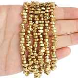 Natural Hematite Stone Irregular Spacer Beads 15inch