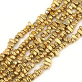 Natural Hematite Stone Irregular Spacer Beads 15inch